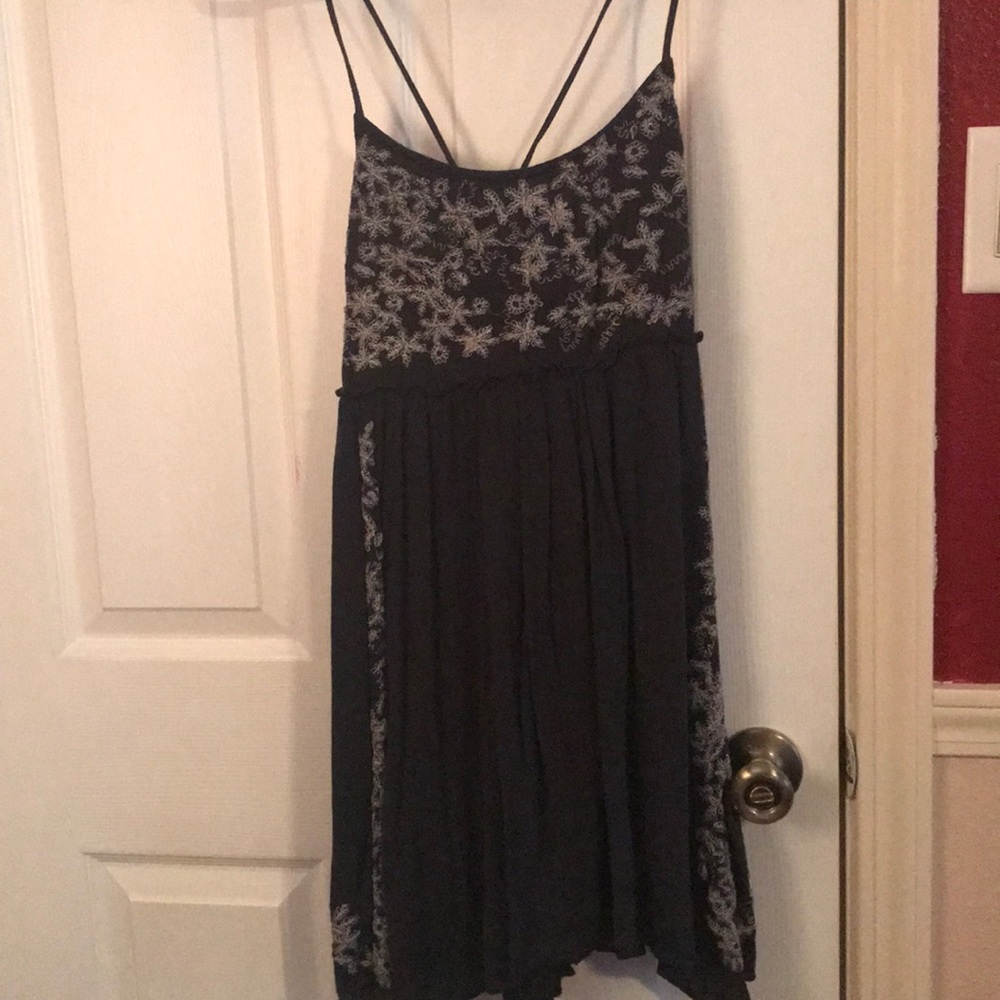 Navy blue dress